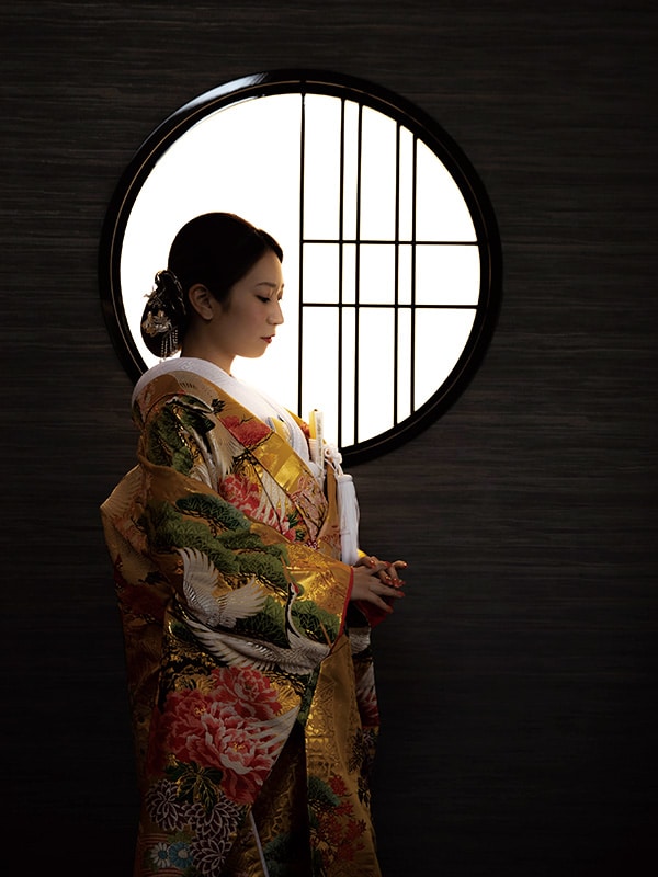 茅野市フォトスタジオ撮影 着物で前撮り