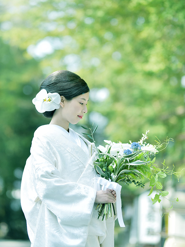 着物でフォトウェディング