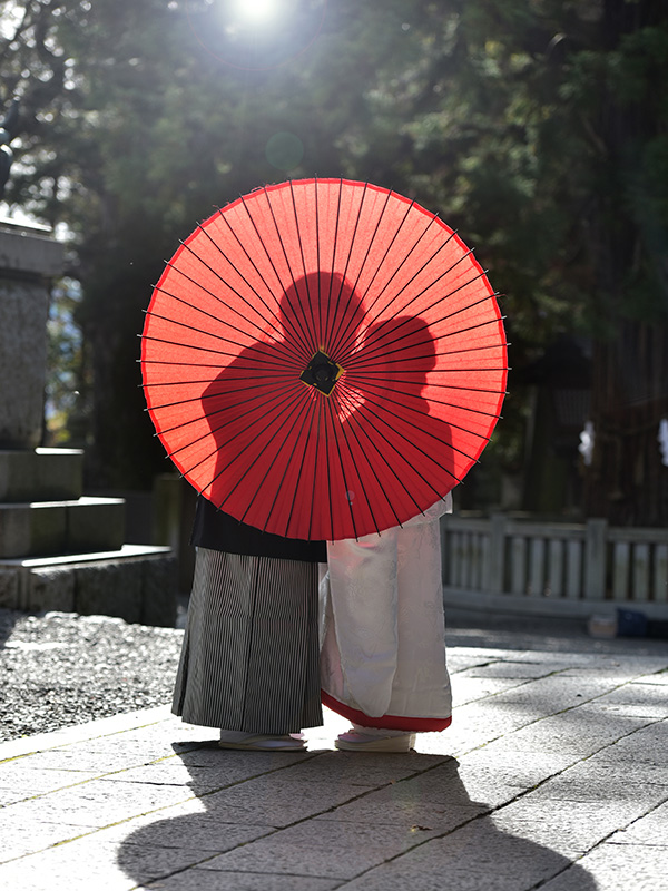 諏訪大社 上社で結婚式