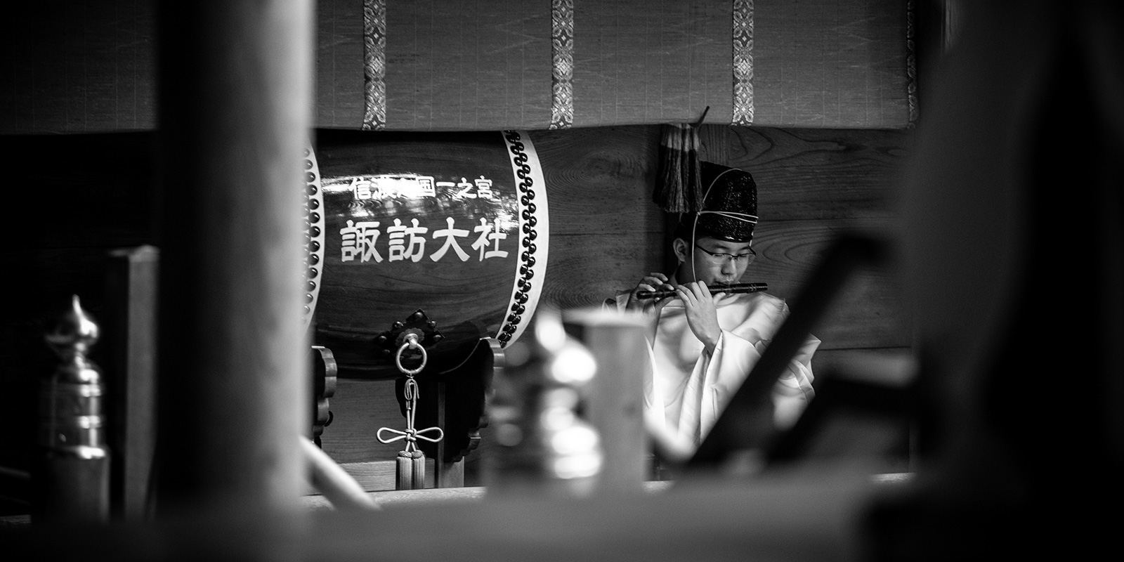 諏訪大社 挙式の笛