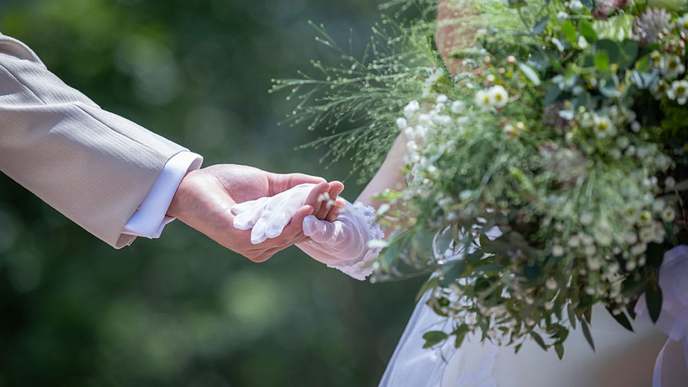 ウエディングドレス　カラードレス