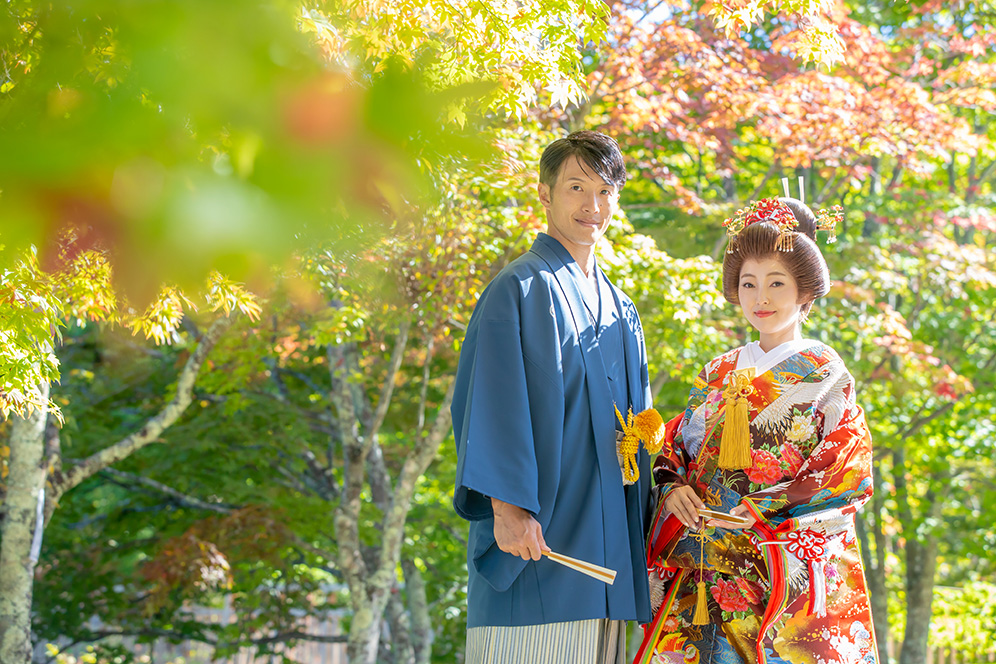 和装でフォトウェディング